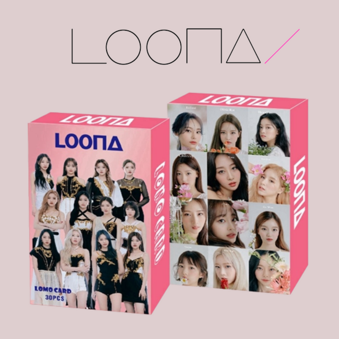 loona photo cards
