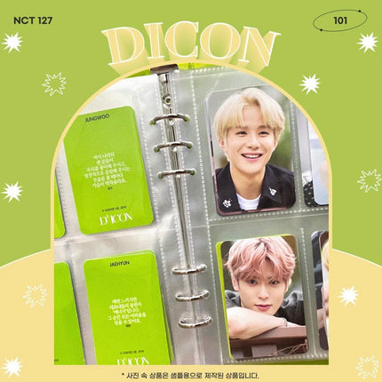 NCT 127 DICON Photocard 101 Custom Book