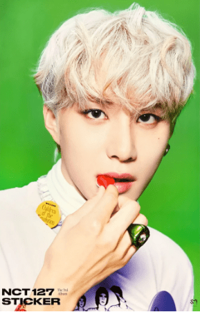 NCT 127 Sticker Official Poster Jungwoo