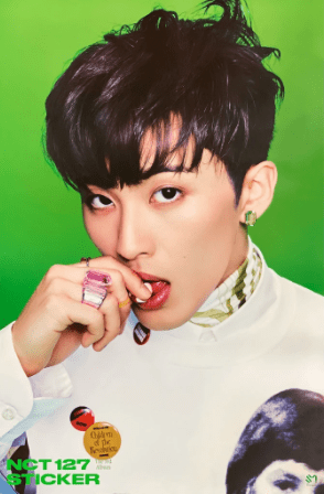 NCT 127 Sticker Official Poster Mark