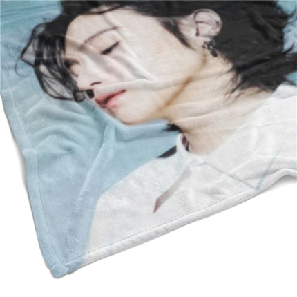 Suga Yoongi Flannel Blanket