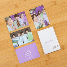 Load image into Gallery viewer, BTS Sowoozoo Mini Photocards (7pcs/set)