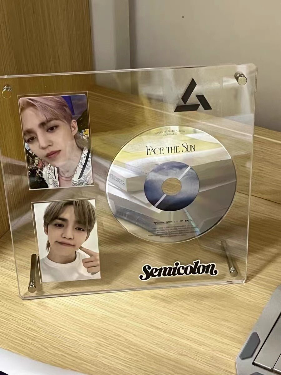 Kpop Visual Display Kpop Acrylic CD and Photocard Display Frame – Kpop Exchange