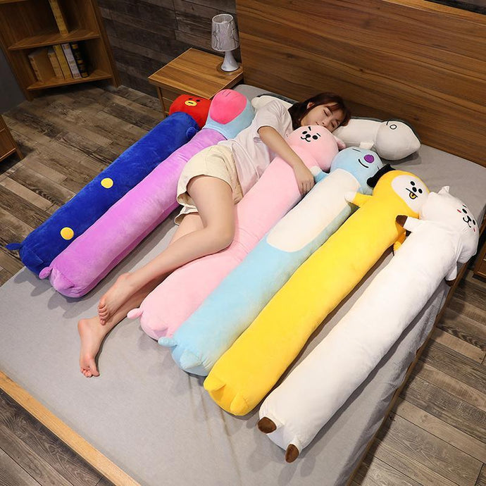 BTS BT21 Plush Doll Long Sleeping Pillow
