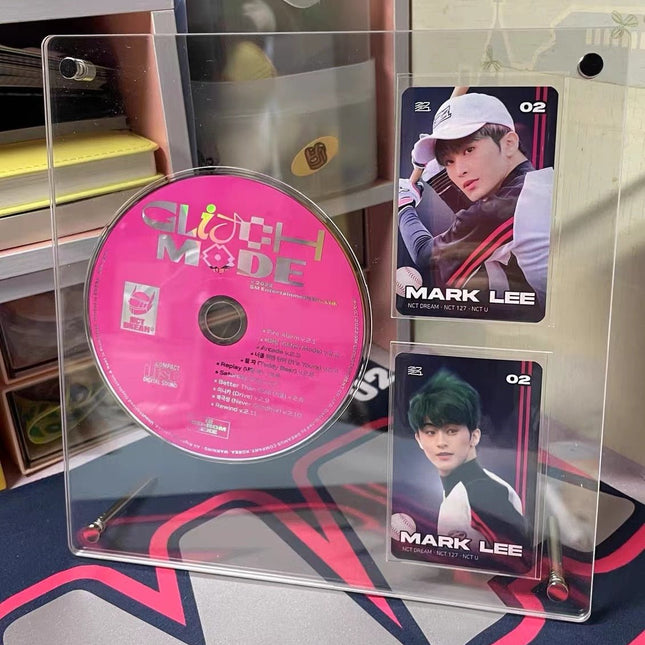 Kpop Acrylic CD and Photocard Display Frame