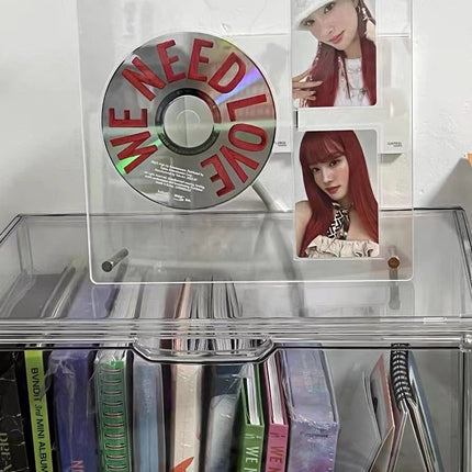 Kpop Acrylic CD and Photocard Display Frame