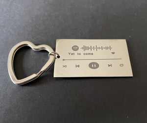 BTS Yet To Come Music Pendant Keychain