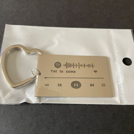 BTS Yet To Come Music Pendant Keychain