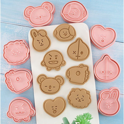 BTS BT21 Character Cookie Cutter