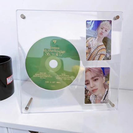 Kpop Acrylic CD and Photocard Display Frame