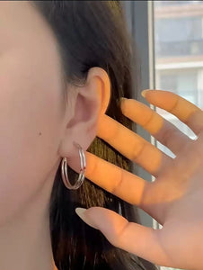 BTS Red Carving Jimin Earring