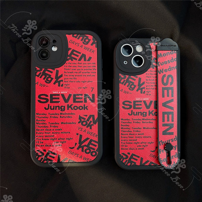 BTS Jungkook SEVEN Threebase Phone Case