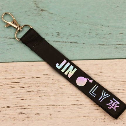 BTS Laser Lanyard Keychain (7 Types)