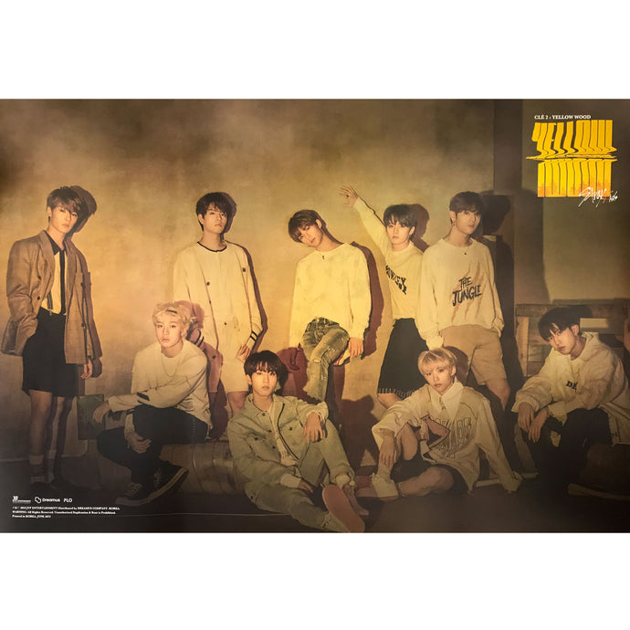 Stray Kids Clé 2 Yellow Wood Official Poster Ver 1