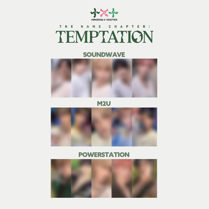 [LUCKY DRAW] TXT The Name Chapter : TEMPTATION