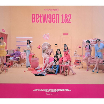 Twice Between 1&2 Official Poster Photo Concept Archive