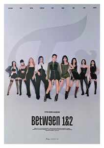 Twice Between 1&2 Official Poster Photo Concept Cryptography