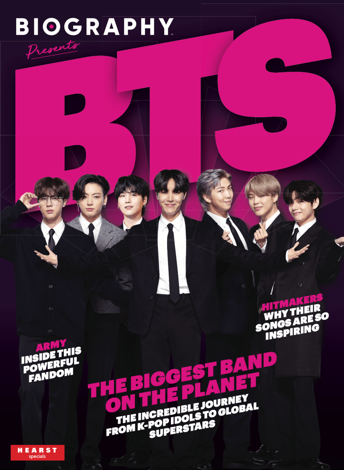 Band Biography Examples Biography Magazine Presents: BTS - THE BIGGEST BAND ON THE PLANET ...