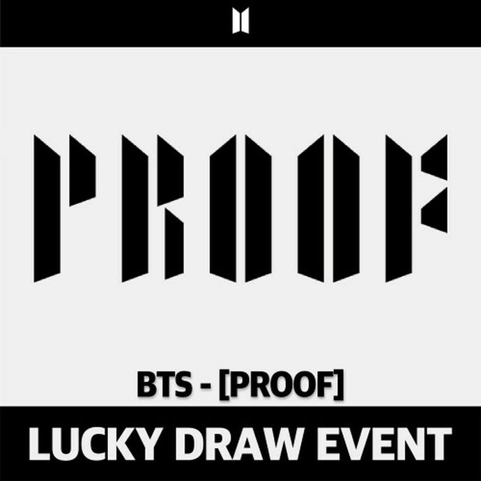 BTS Proof Lucky Draw