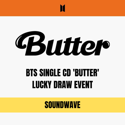BTS 'Butter' Lucky Draw Photocard – CHOOSE MEMBERS