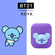 Load image into Gallery viewer, BT21 Silicone Airpod Case - Kpop Exchange