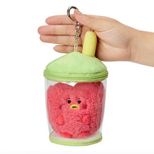 Load image into Gallery viewer, BT21 Tata Baby Boucle Bubble Tea Doll Bag Charm - Kpop Exchange