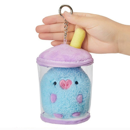 BT21 Mang Baby Boucle Bubble Tea Doll Bag Charm - Kpop Exchange