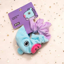 Load image into Gallery viewer, BTS BT21 Plushies Hair Scrunchie