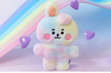 BTS BT21 Baby Rainbow Flat Fur Doll