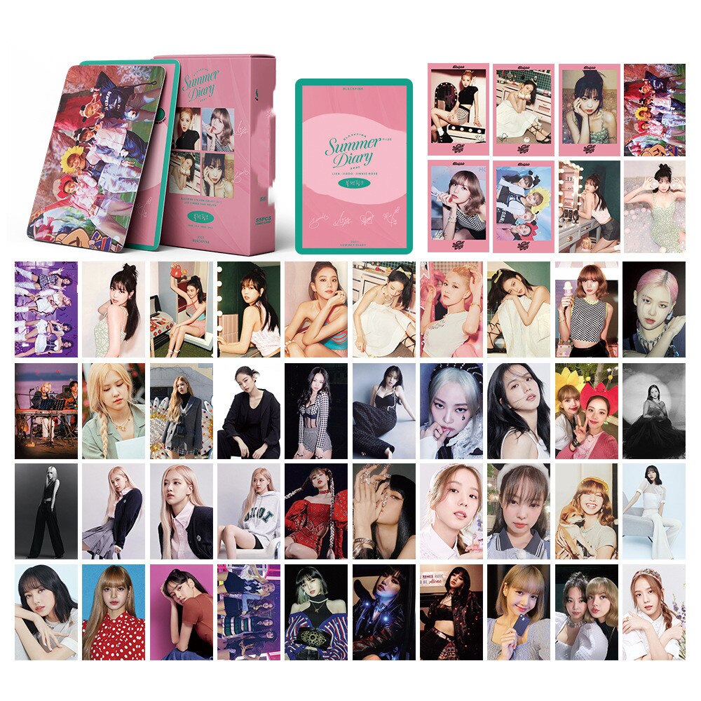 Blackpink Summer Diary Photo Cards (54 Cards) – Kpop Exchange