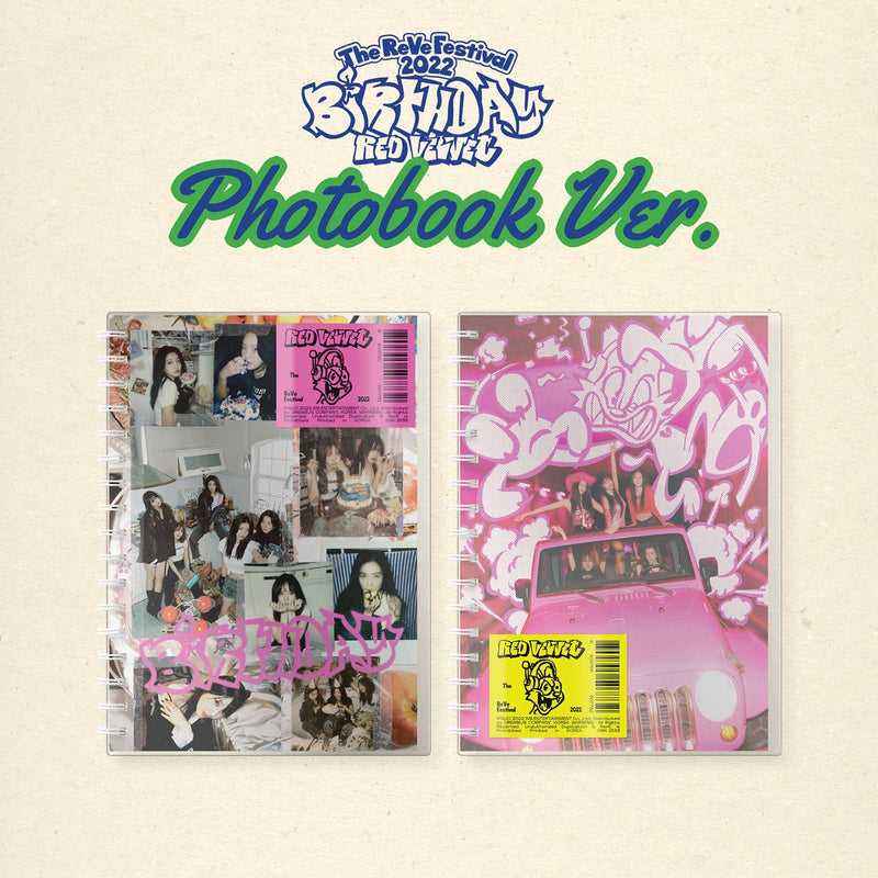 Red Velvet - 10th Mini Album THE REVE FESTIVAL 2022 - BIRTHDAY [Photobook Ver.]